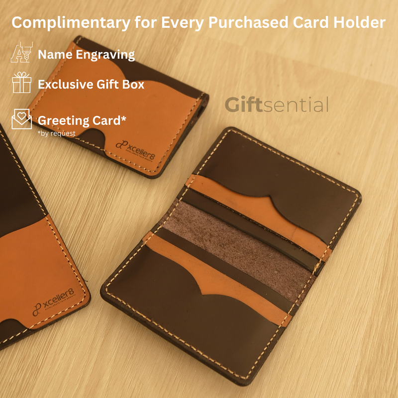 Pocket Card Holder in Black