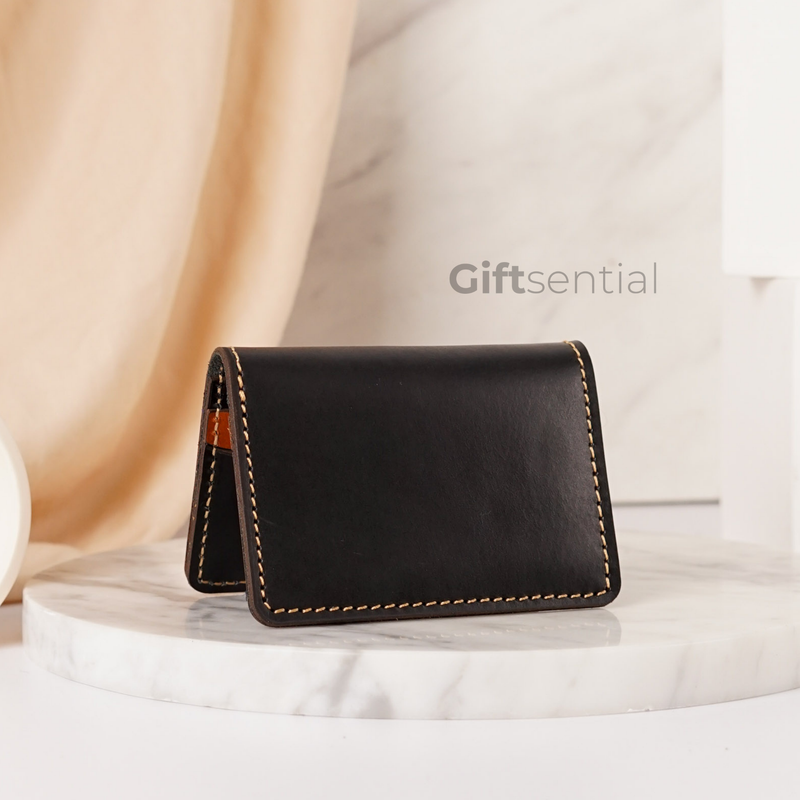 Pocket Card Holder in Black