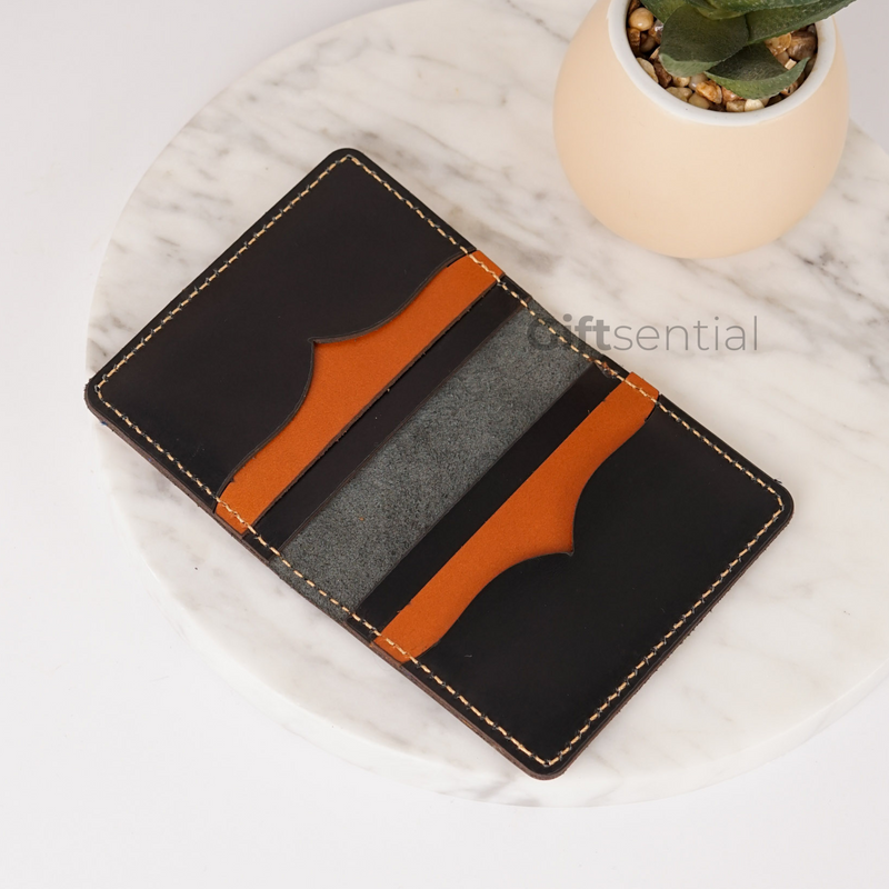 Pocket Card Holder in Black