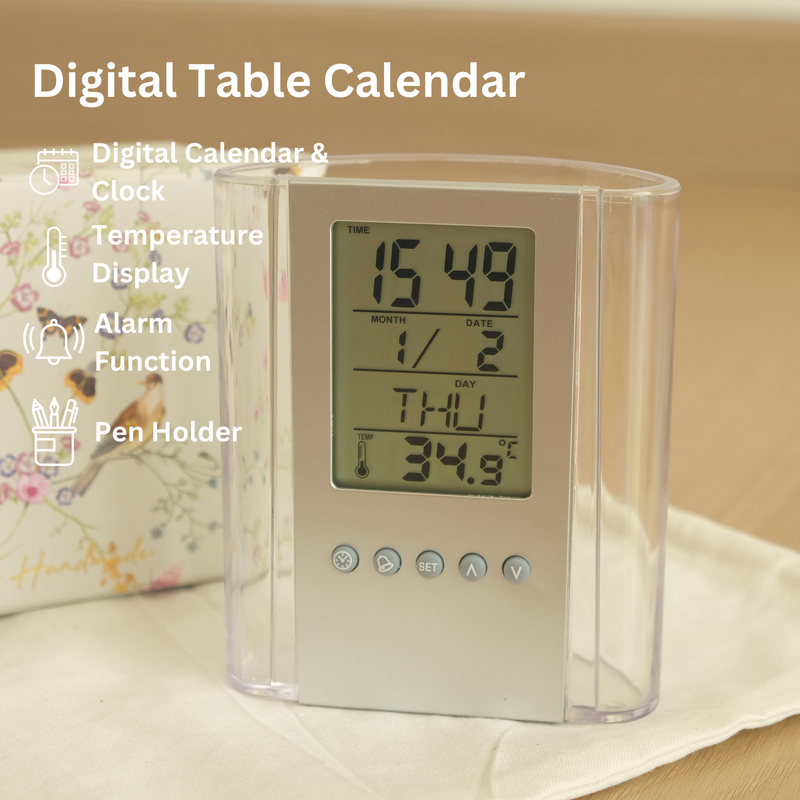 Digital Table Calendar