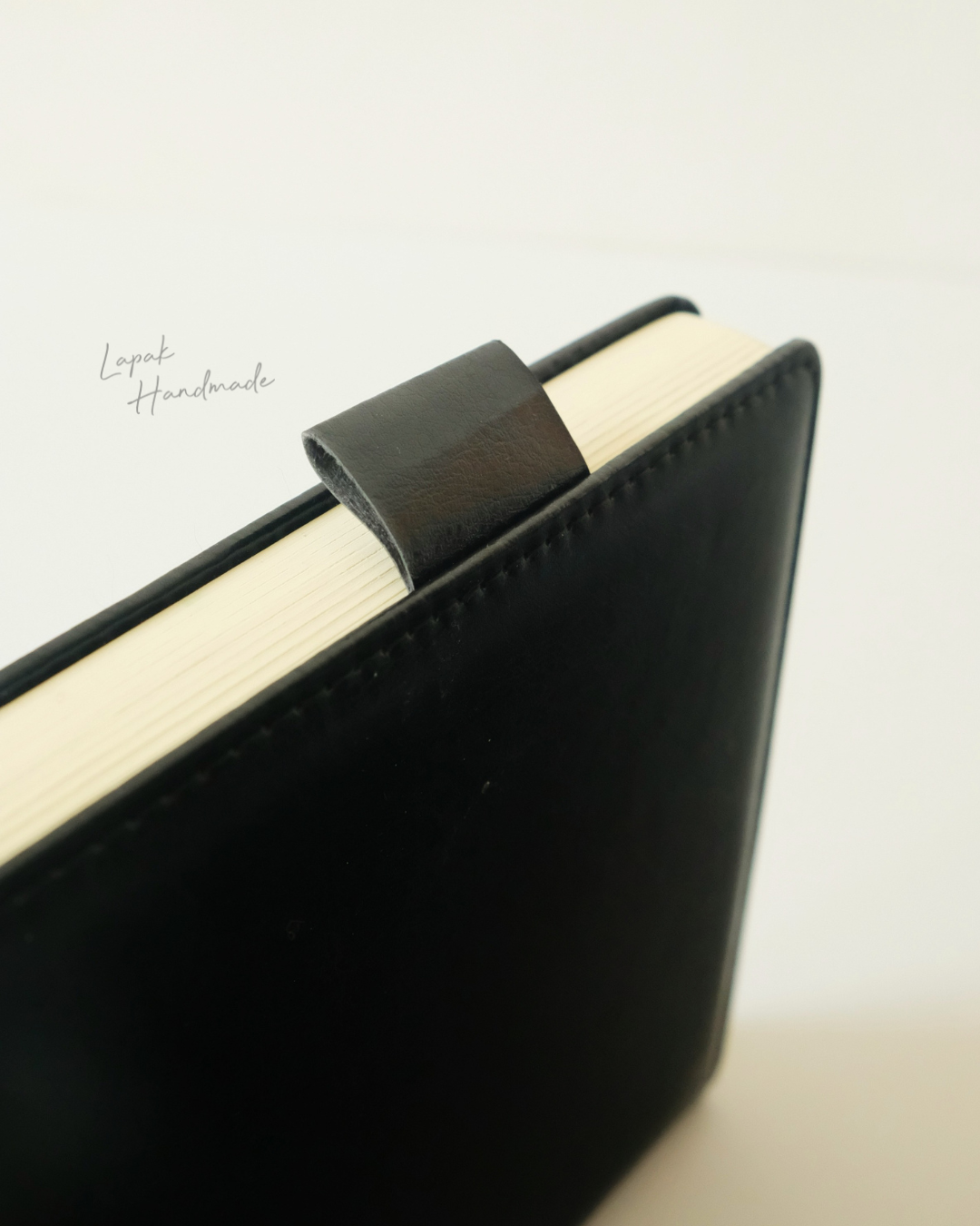 Leather Cover Notebook in Black