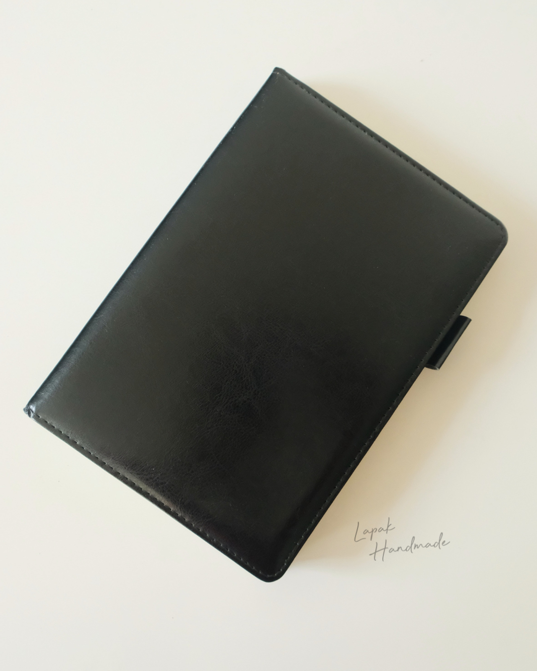 Leather Cover Notebook in Black