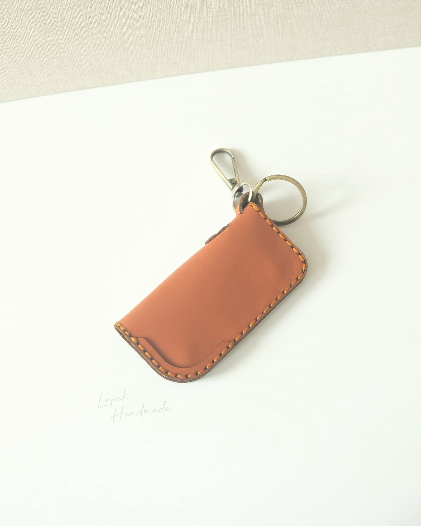 Car Key Holder in Brown