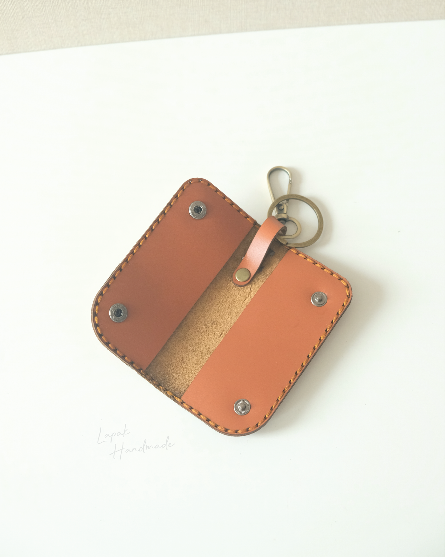 Car Key Holder in Brown