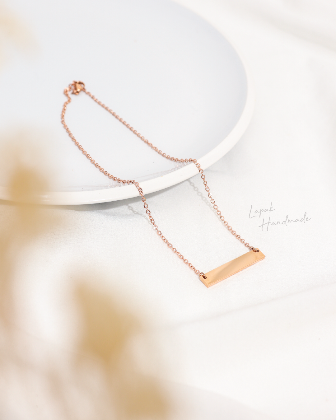 Classic Necklace in Rosegold