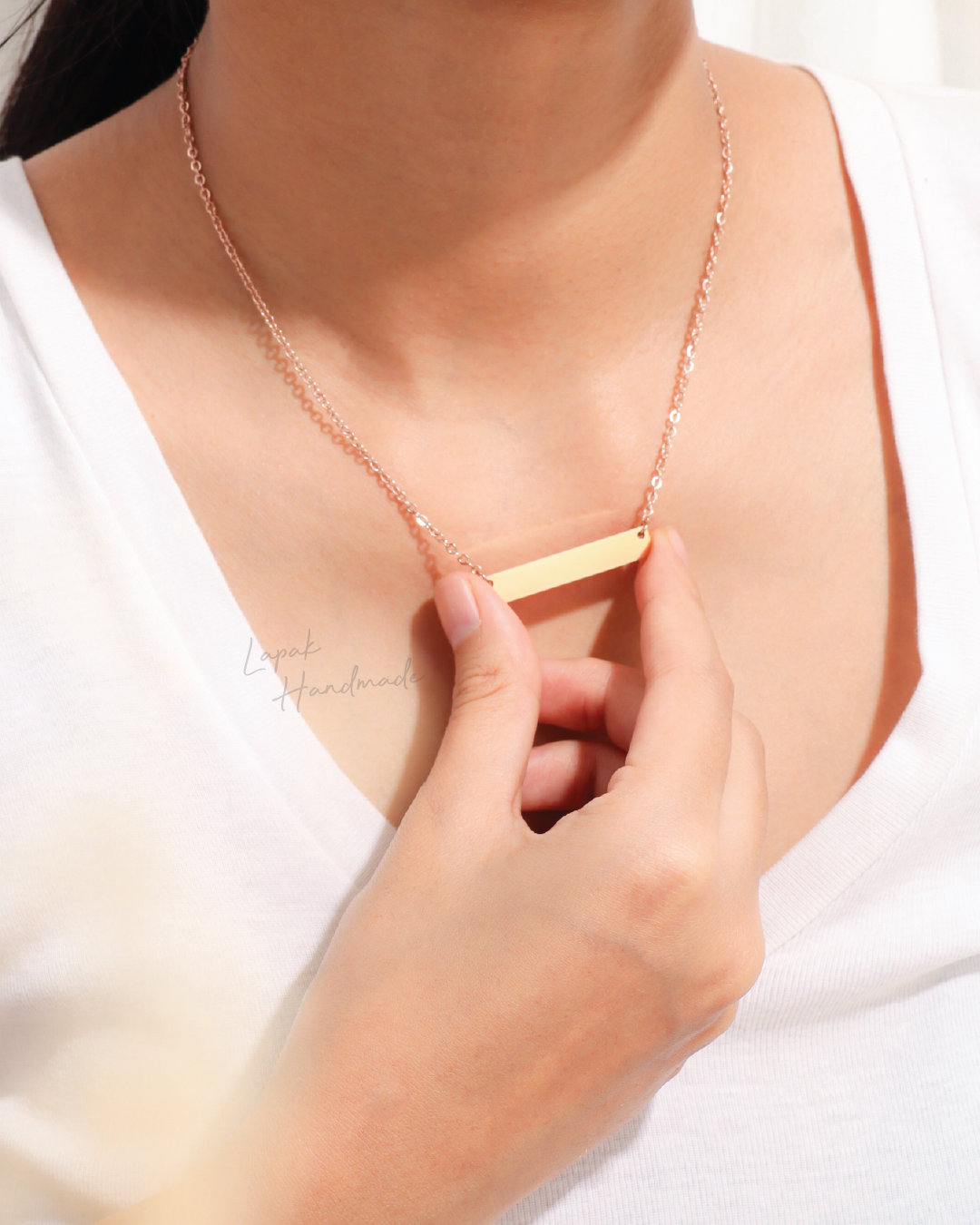 Classic Necklace in Rosegold