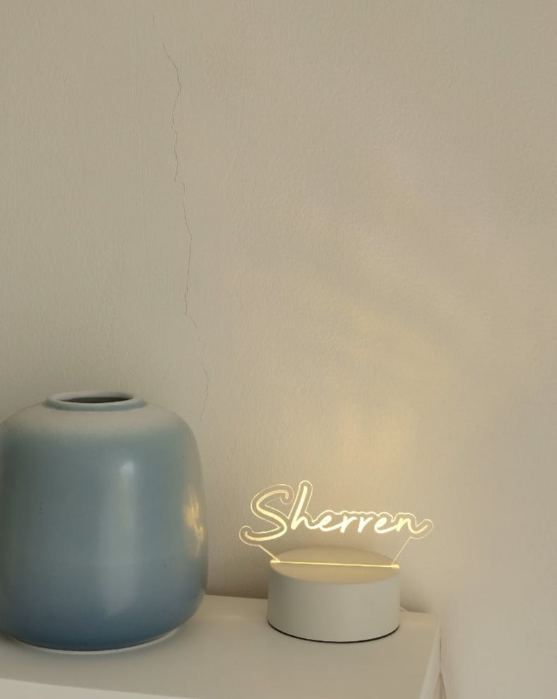 Lettering Lamp