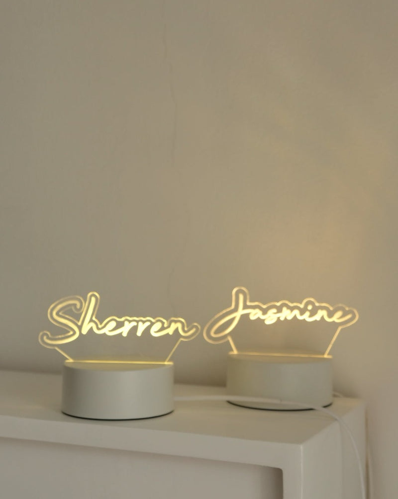 Lettering Lamp