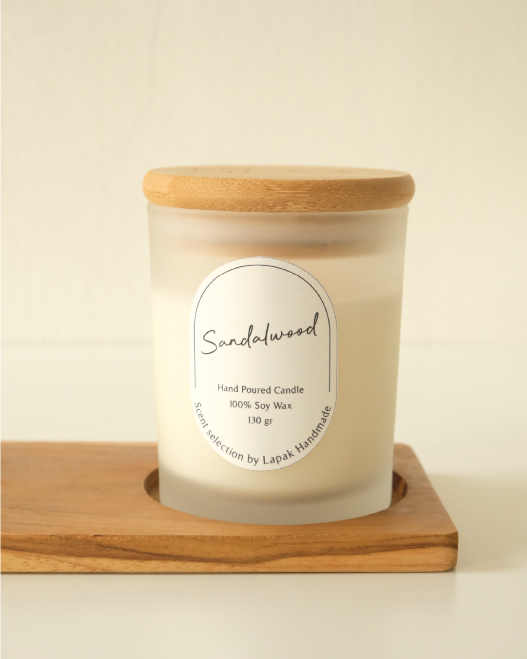 Home Scented Candle in Sandalwood