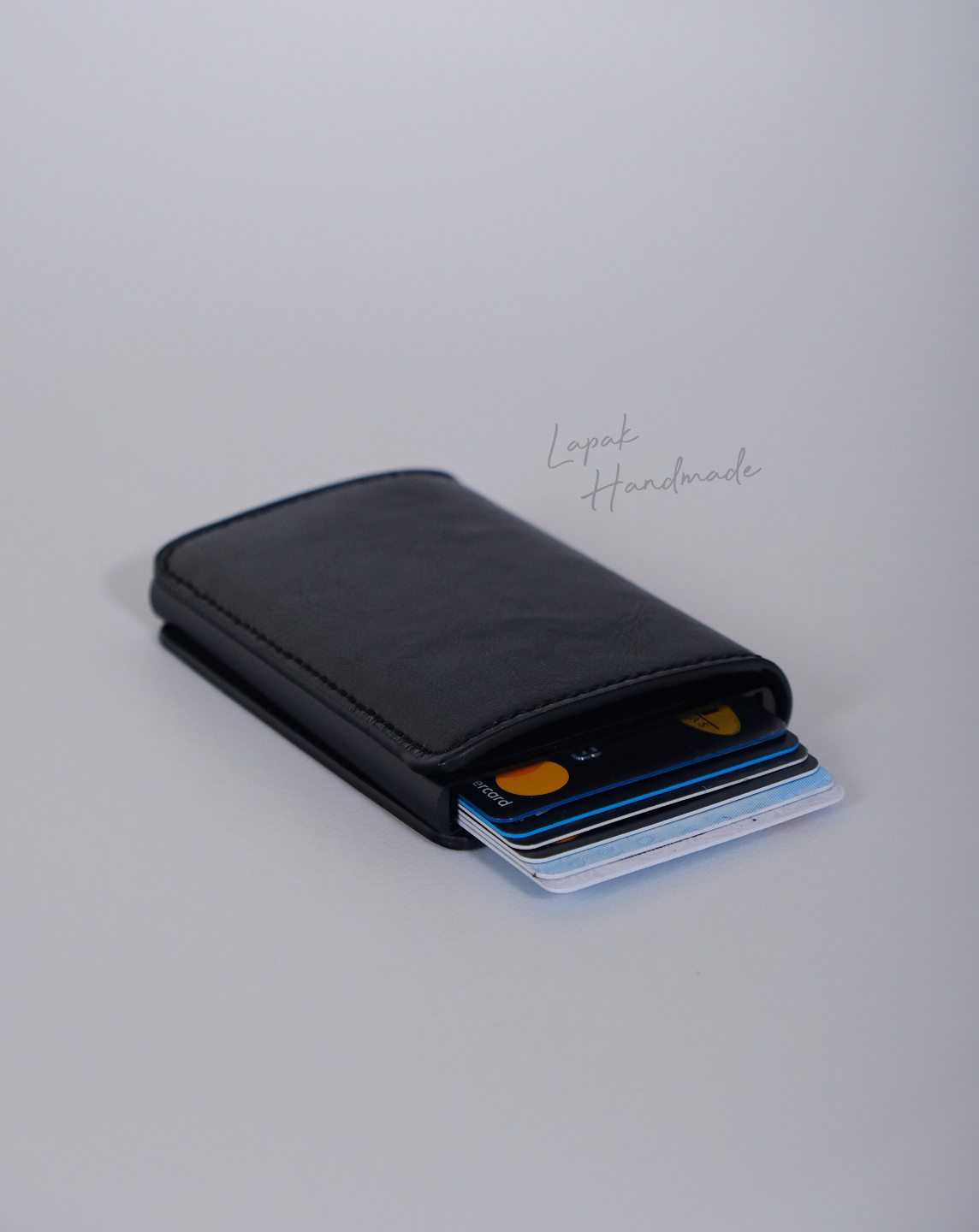 Slim Card Holder in Black